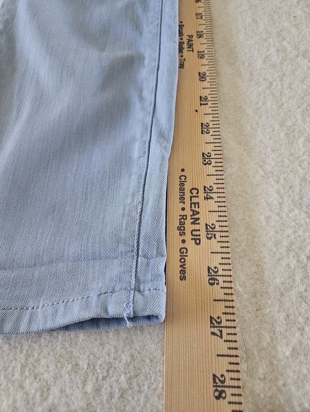 Lily Ryan Light Blue Women's Pants Size 30 - Picture 7 of 7